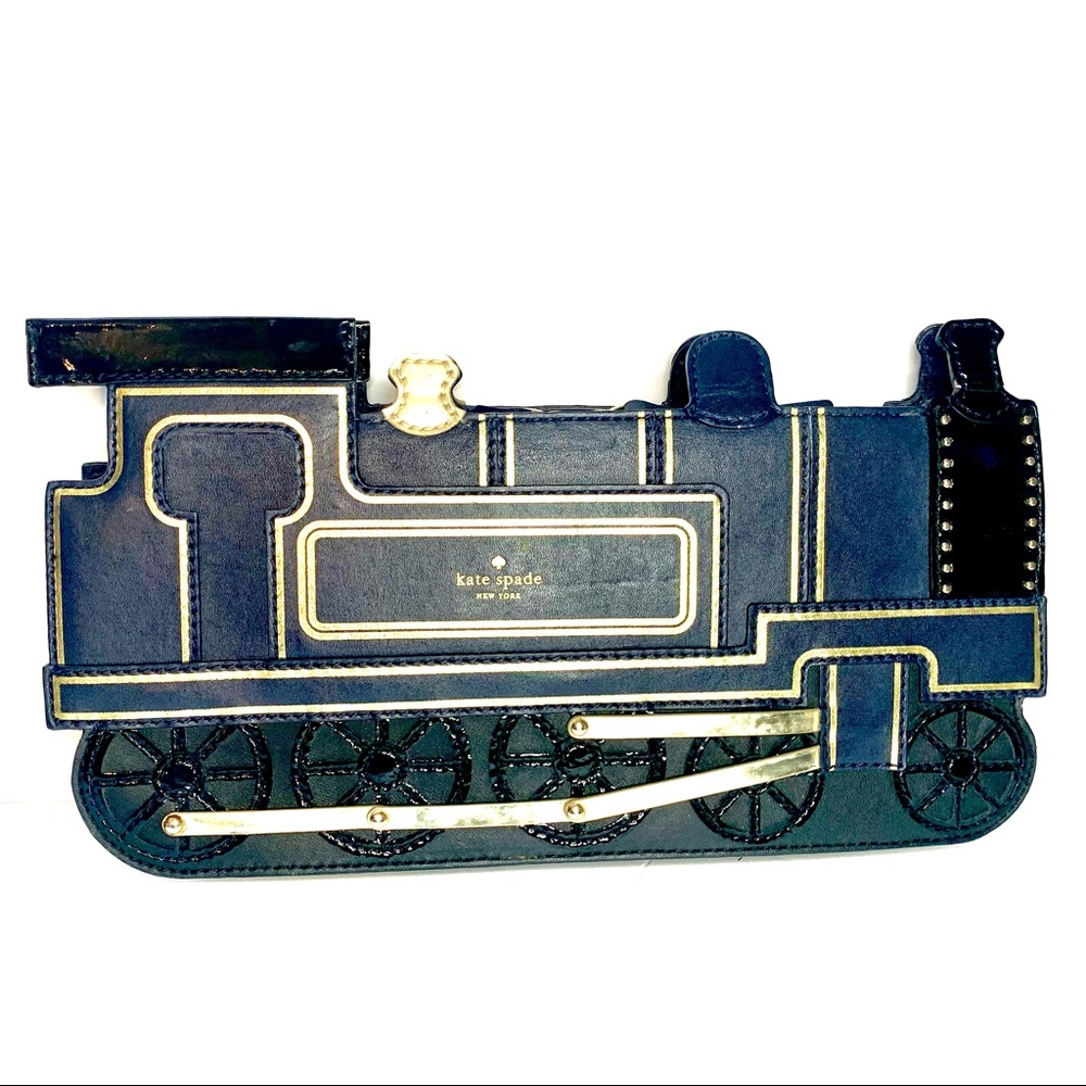 RARE Kate Spade New York “All Aboard” Train Clutch